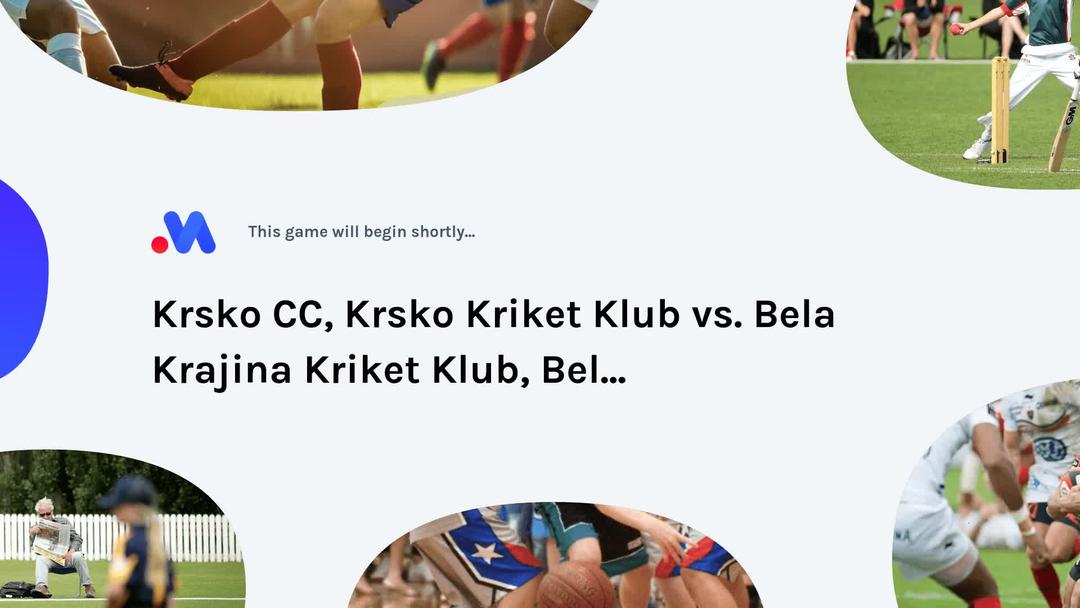 Preview for Krsko CC, Krsko Kriket Klub vs. Bela Krajina Kriket Klub, Bel...